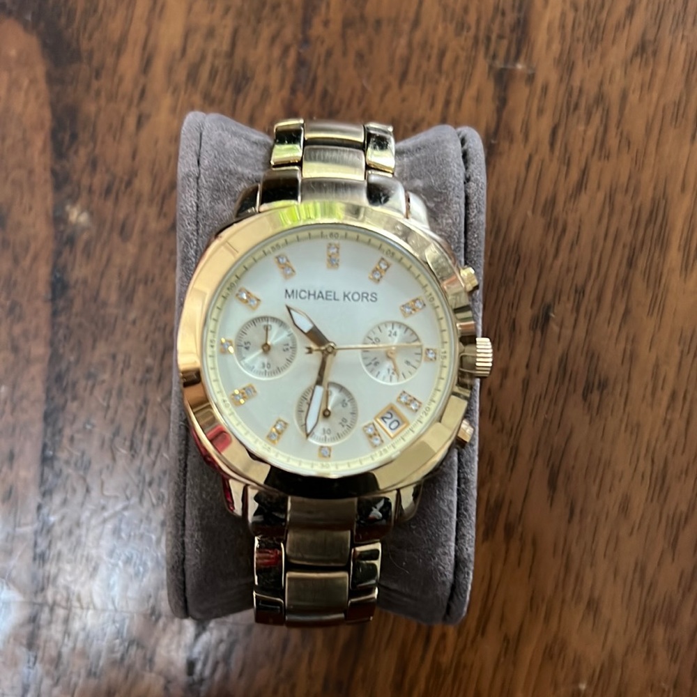 Michael Kors gold watch
